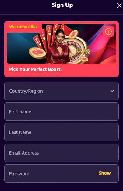 Jeet Boost Login Form